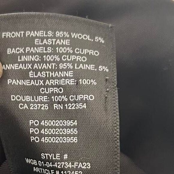 Aritzia Babaton Black City Wool Playbook Boxy Relaxed Vest Top Minimalist Small - Picture 8 of 8